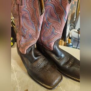 Ladies Noconna Square Toe Rancher Boot